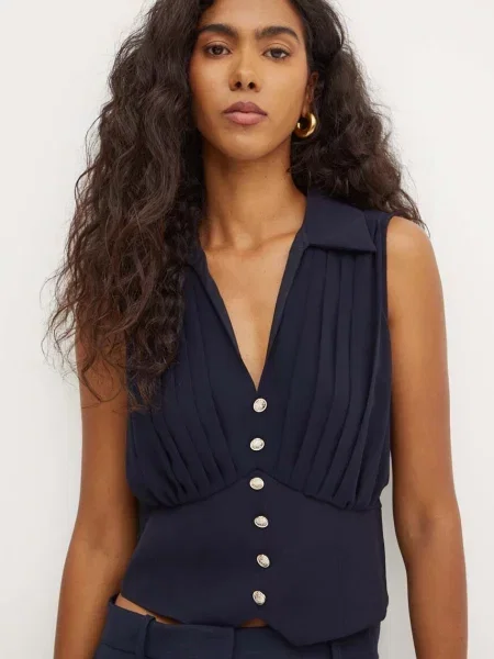 Majica Morgan OPLI mornarsko OPLI modra