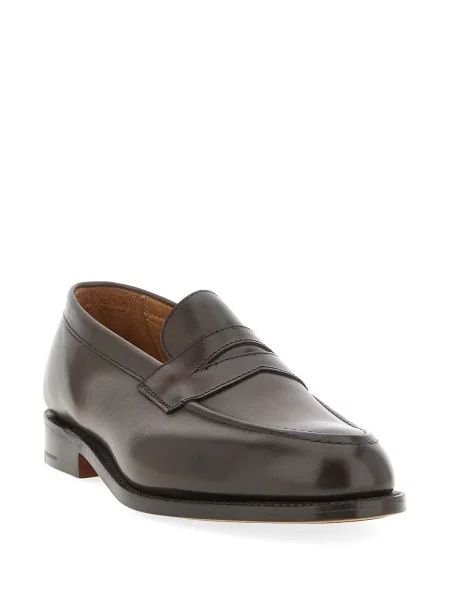 Pantofi loafer Tricker's din piele maro