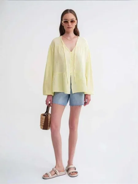 MixRay Bluza Hemden med