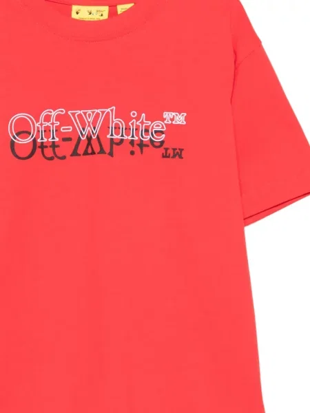Dětské tričko Off-white bílé