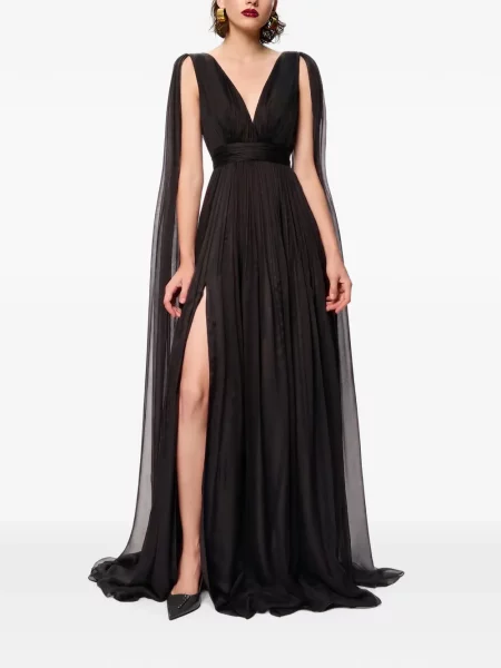 Rochie maxi Framboise negru
