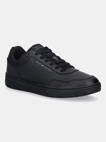 Superge Tommy Hilfiger TH BASKET CORE LITE LTH črna