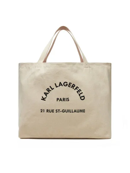 KARL LAGERFELD Táska bézs