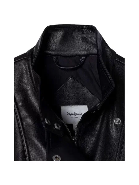 Geacă de blugi copii Pepe Jeans negru