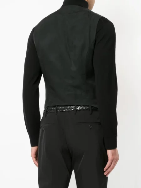 Vestă Haider Ackermann cu gradient galben