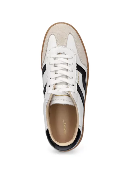 Sneakerși Gant cu platformă alb