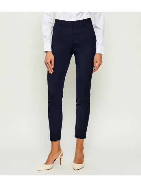 BOSS BLACK de lână pantaloni tilunah 01 negru