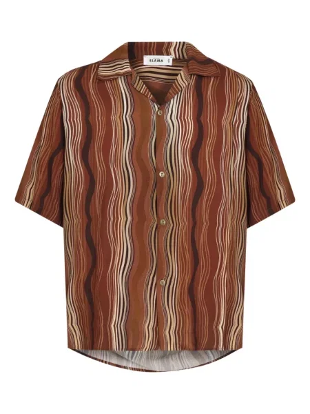 Cămașă Amir Slama scurtă maro