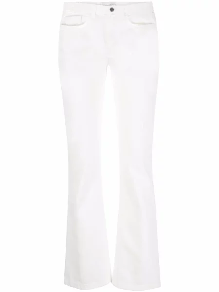 Pantaloni Alberta Ferretti alb