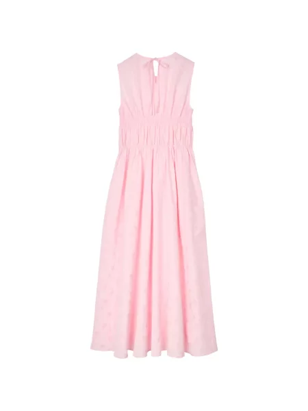 Rochie maxi Cecilie Bahnsen evazată roz