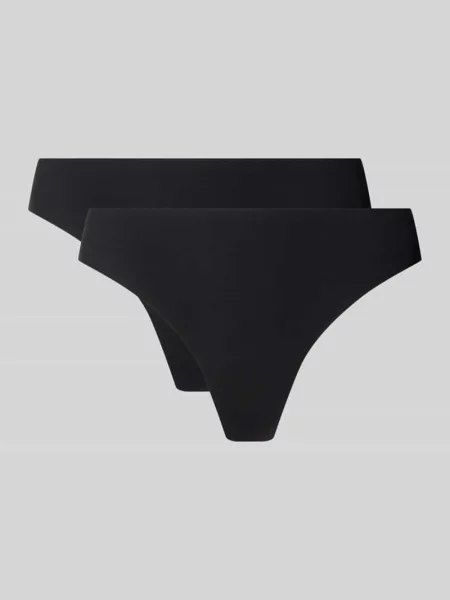 Figi z logo i elastycznym pasem Puma czarne