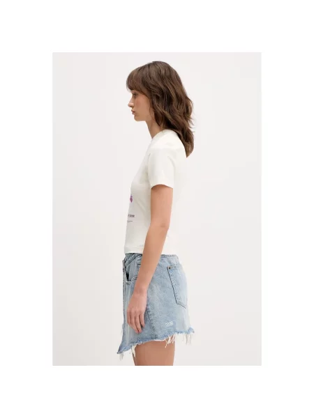 VETEMENTS t-shirt Fuck You Very Much beżowa