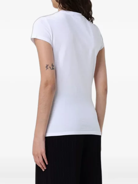 Tricou Armani Exchange cu imagine alb