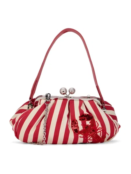 Torebka Weekend Max Mara z cekinami czerwona