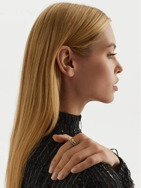 Пръстен Swarovski GEMA сребристо