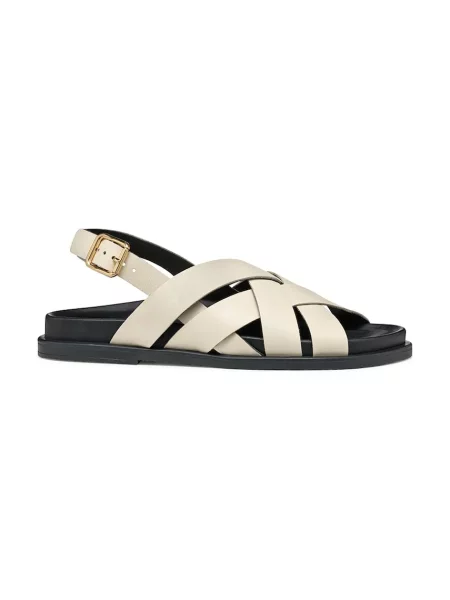 Pantofi Geox din piele bej