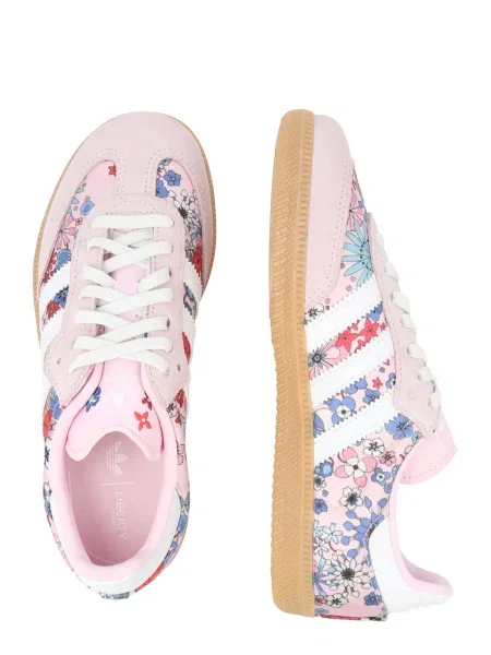 Tenisice adidas Liberty London Samba Og Comfort Closure Elastic Lace Ružičasta bijela