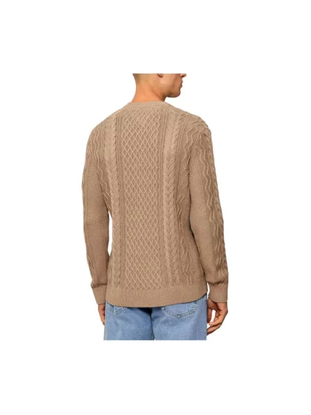 Sweter Tommy Jeans beżowy