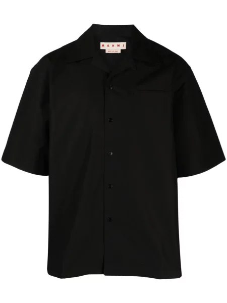Košile Marni s potiskem černá
