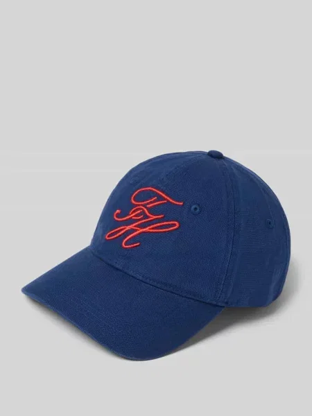 Tommy Hilfiger Czapka z daszkiem Logo Embroidery Baseball Cap Granatowy