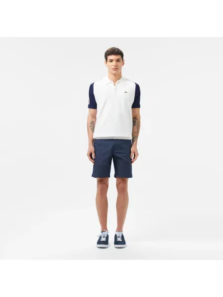 Lacoste Szorty Slim Fit granatowe