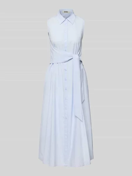 Sukienka koszulowa z wiązanym model CHIARA' Ecoalf