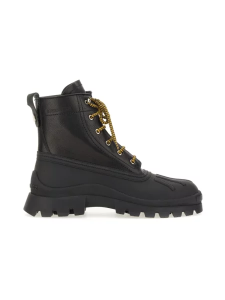 Botki Dsquared2 skórzane czarne