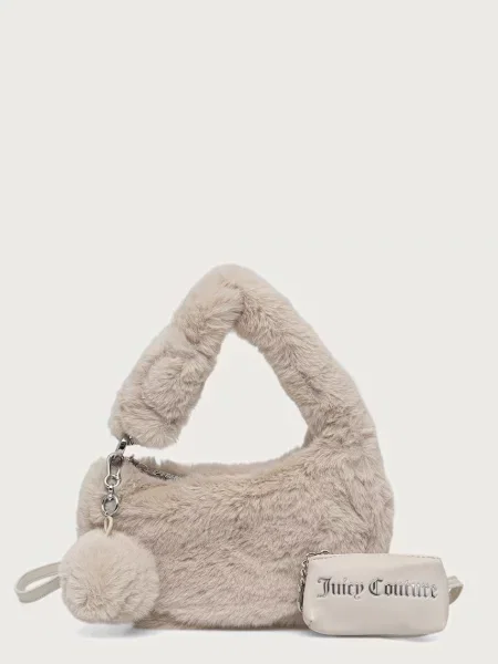 Juicy Couture torebka hobo BLOSSOM beżowa