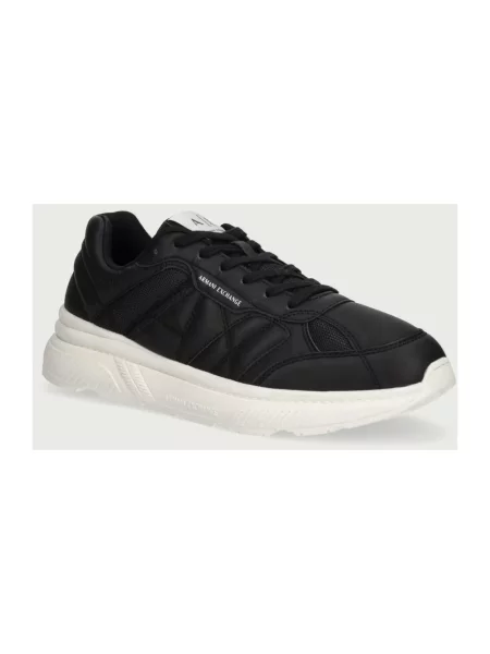 Sneakersy Armani Exchange czarne