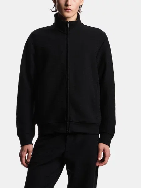 Кофта Emporio Armani бавовна/ліоцел чорний