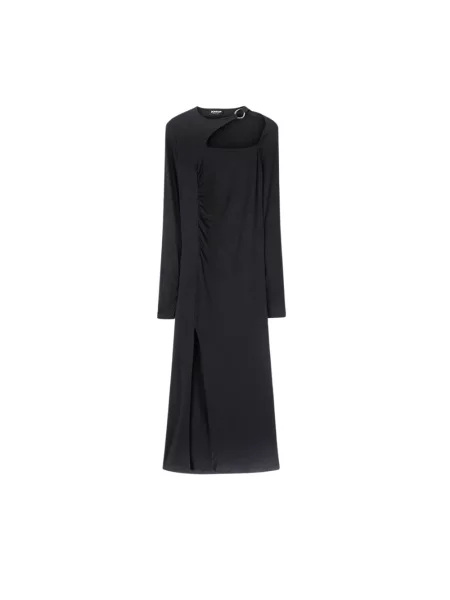 Sukienka midi Dondup do kolan czarna