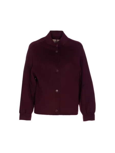 Kurtka bomber Twinset czerwony