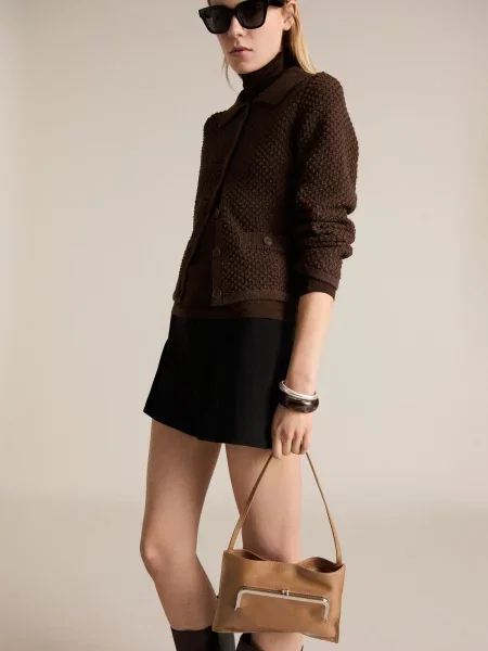 Жакет MANGO коричневий