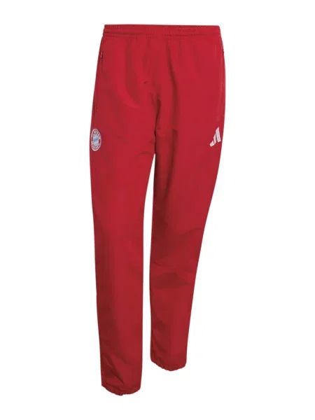 ADIDAS PERFORMANCE Pantaloni sport FCB ST roșu alb