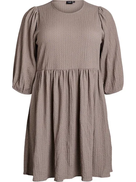 Zizzi Rochie Fltia taupe gri