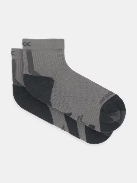 Чорапи X-Socks RUN DISCOVER ANKLE кафяво сиво