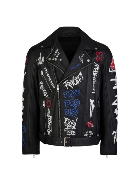 Trueprodigy Přechodná bunda Danis modrá / černá bílá