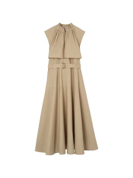 Rochie midi Burberry din poplin