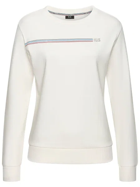 H.I.S Majica mornarska / temno oranžna / bordo / naravno bela