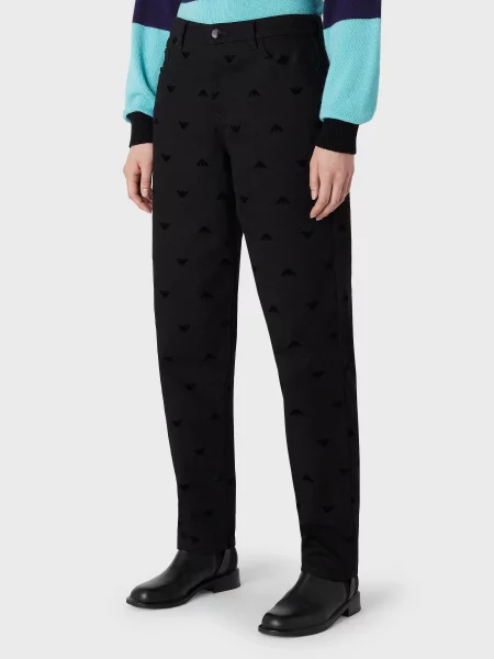 Emporio Armani Джинси мом чорний