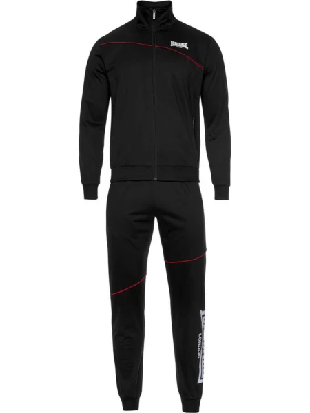 LONSDALE Trenirka za tek Geddington krvavo rdeča bela črna