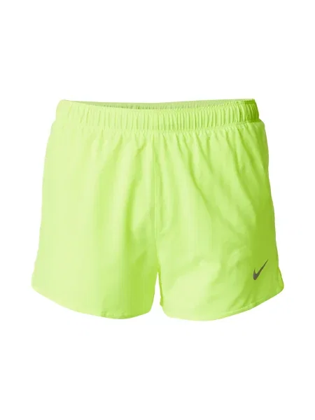 NIKE Pantaloni sport FAST neon verde