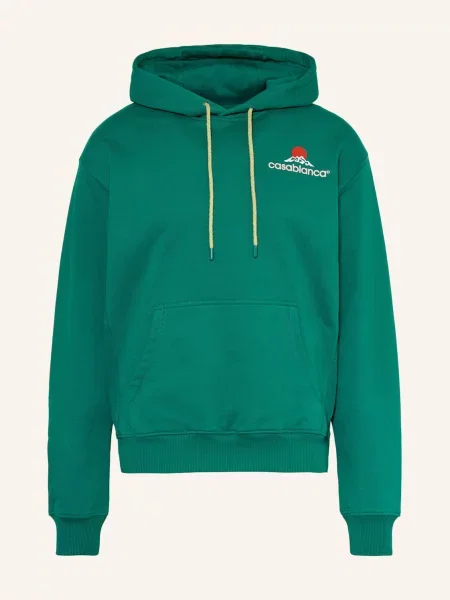 Casablanca Bluza Z Kapturem gruen zielona