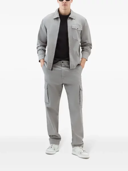 Marškiniai Woolrich pilka