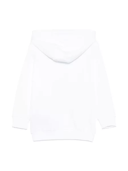 Bluza z kapturem dziecięca Balmain biała