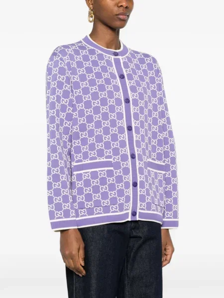 Cardigan Gucci violet
