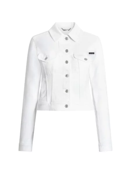 Geacă de blugi Dolce & Gabbana alb
