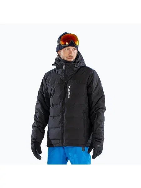 Kurtka snowboardowa Surfanic Celsius black czarna