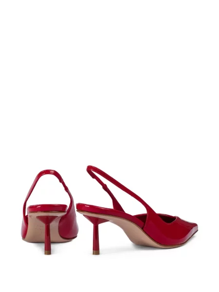 Pantofi cu toc Le Silla slingback roșu