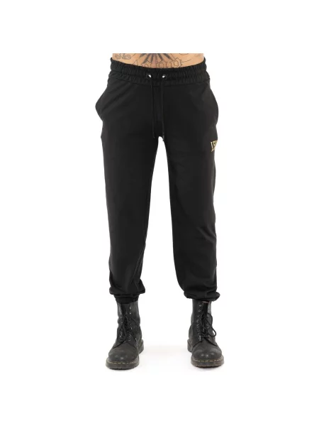 Pantaloni sport Leone 1947 cu dungi negru
